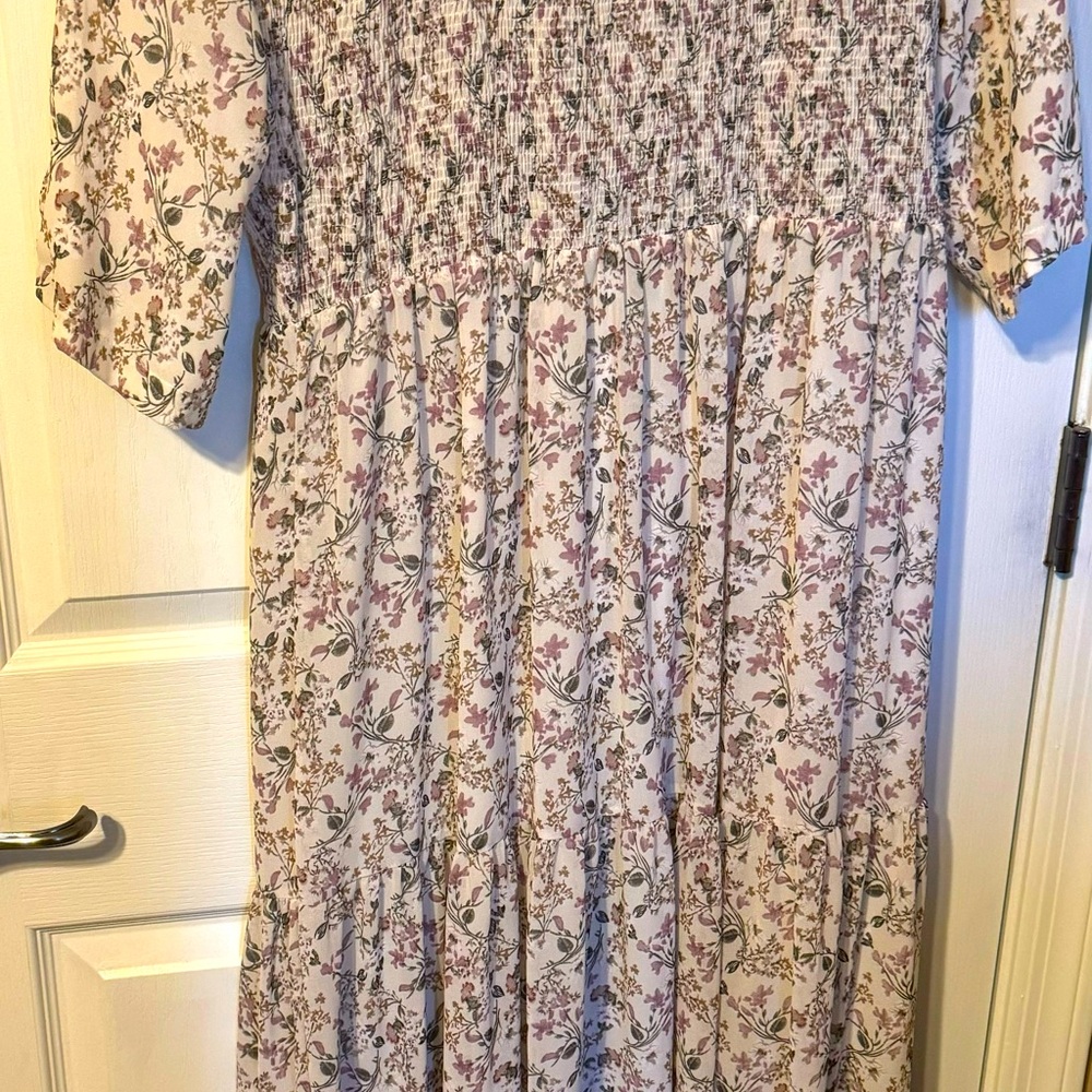 Sign Here Maxi Bella floral dress size XL